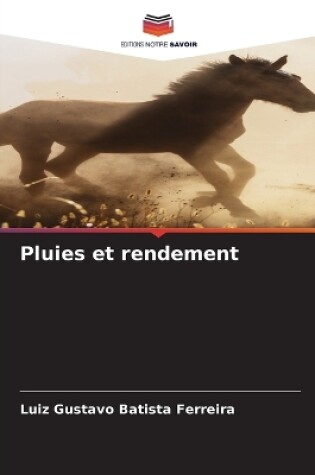 Cover of Pluies et rendement