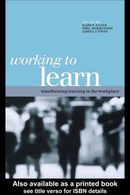 Book cover for Working to Learn