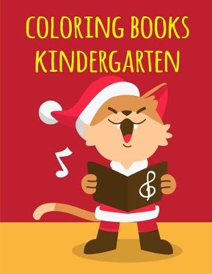 Book cover for coloring books kindergarten