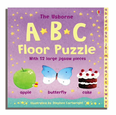 Book cover for ABC Floor Jigsaw Puzzle Book