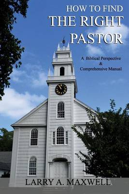 Cover of How to Find the Right Pastor