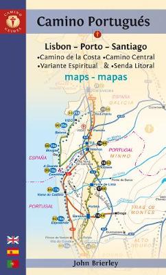 Cover of Camino Portugues Maps - Sixth Edition