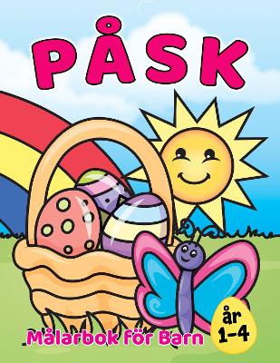 Book cover for Påsk Målarbok för Barn 1-4 år