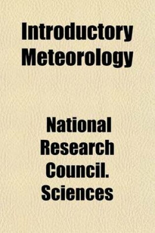 Cover of Introductory Meteorology