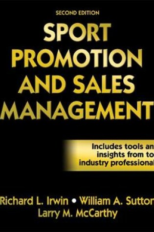 Cover of Sport Promotion and Sales Management