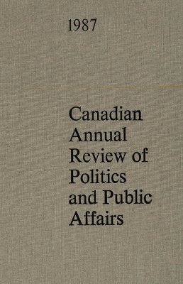 Book cover for Cdn Annual Review 1987