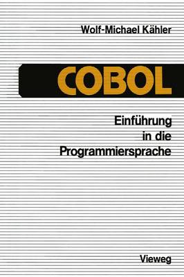 Book cover for Einführung in die Programmiersprache COBOL