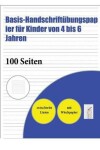 Book cover for Basis-Handschriftübungspapier für Kinder von 4 bis 6 Jahren (extra breite Linien)