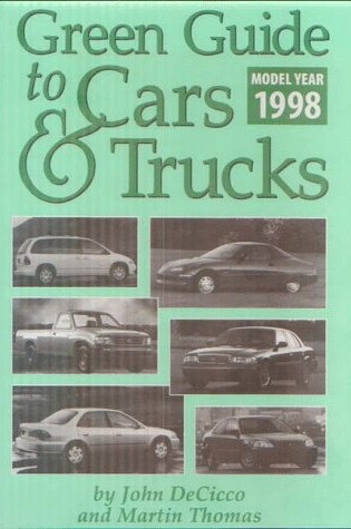 Cover of Green Guide to Cars and Trucks