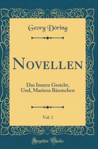 Cover of Novellen, Vol. 1