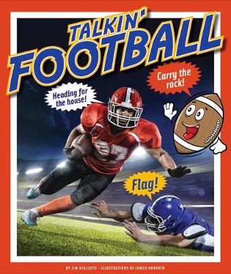 Book cover for Talkin' Football