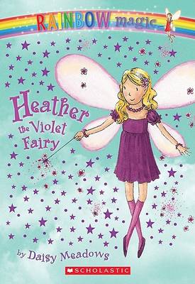 Book cover for Rainbow Magic #7: Heather the Violet Fairy