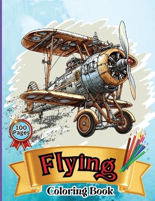 Book cover for Flying Coloring Book