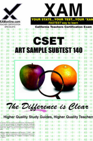 Cover of CSET Art Sample Subtest 140