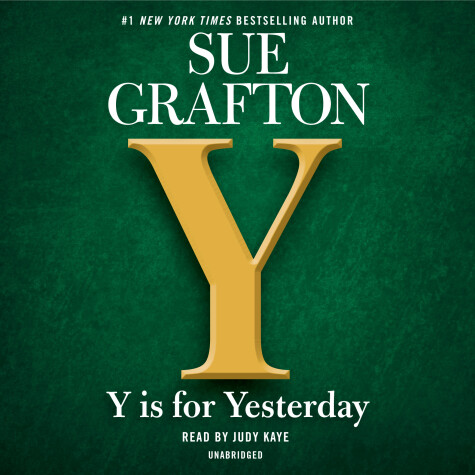 Book cover for Y is for Yesterday