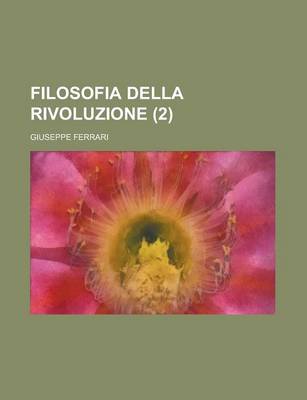 Book cover for Filosofia Della Rivoluzione (2)