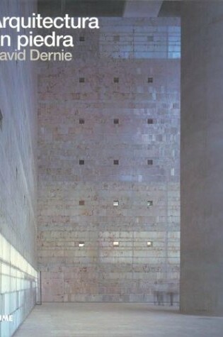 Cover of Arquitectura En Piedra