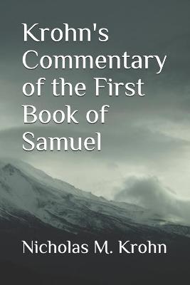 Book cover for Krohn's Commentary of the First Book of Samuel