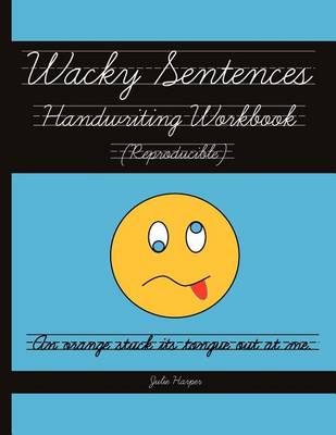 Book cover for Wacky Sentences Handwriting Workbook (Reproducible)