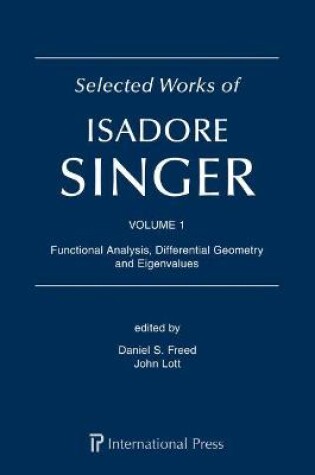 Cover of Selected Works of Isadore Singer: 3-Volume Set