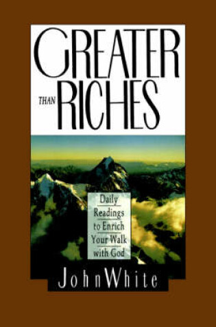 Cover of Greater Than Riches