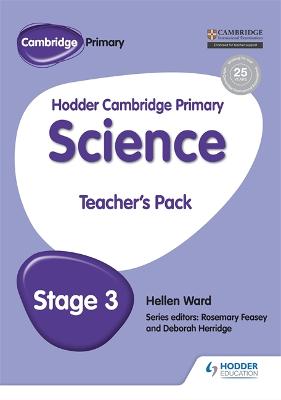 Book cover for Hodder Cambridge Primary Science Teacher's Pack 3