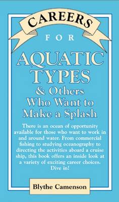 Book cover for Careers for Aquatic Types & Others Who Want to Make a Splash