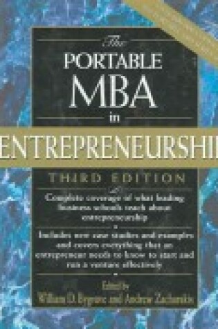 Cover of The Portable MBA in Enterpeneurship