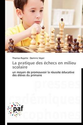 Book cover for La Pratique Des Echecs En Milieu Scolaire