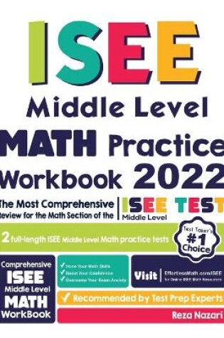 Cover of ISEE Middle Level Math Practice Workbook