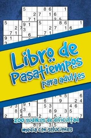 Cover of Libro de pasatiempos para adultos