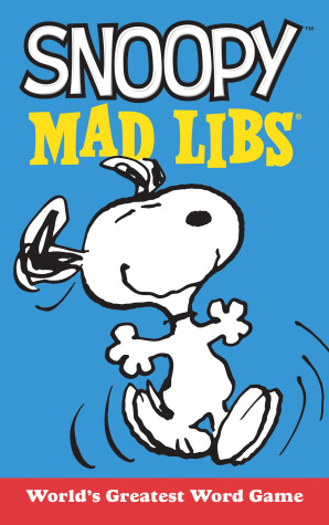 Book cover for Snoopy Mad Libs