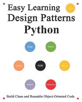 Book cover for Easy Learning Design Patterns Python (3 Edition)