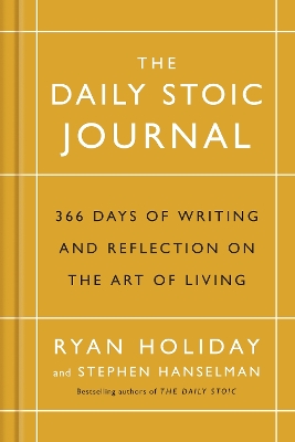 Book cover for The Daily Stoic Journal