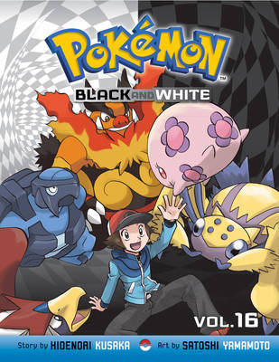 Book cover for Pokémon Black and White, Vol. 16