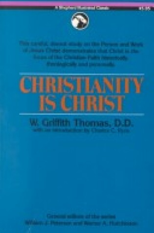 Cover of Christianity is Christ