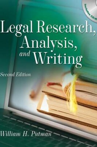 Cover of Legal Research, Analysis and Writing (Book Only)