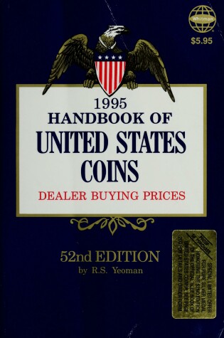 Cover of Handbook of Us Coins-95 Blue