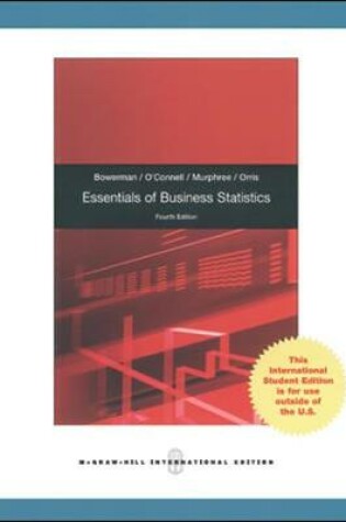 Cover of ESSENTIALS OF BUSINESS STATIST