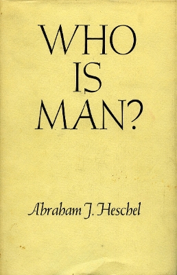 Book cover for Who Is Man?