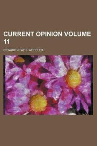 Cover of Current Opinion Volume 11