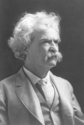 Book cover for Mark Twain notebook - achieve your goals, perfect 120 lined pages #1