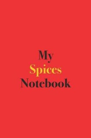 Cover of My Spices Notebook