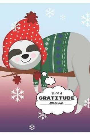 Cover of Sloth Gratitude Journal