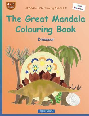 Book cover for BROCKHAUSEN Colouring Book Vol. 7 - The Great Mandala Colouring Book
