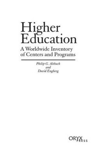 Cover of Higher Education