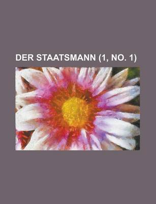 Book cover for Der Staatsmann