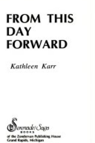 Cover of From This Day Forward