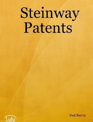 Book cover for Patents : Steinway & Sons