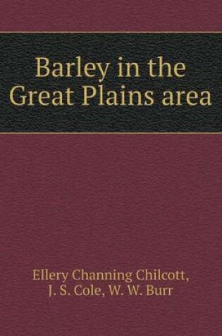 Cover of Barley in the Great Plains area